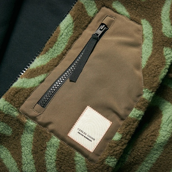 Canada Goose x NBA x Salehe Bembury Kelowna Boreal Fleece - Picture 2 of 6